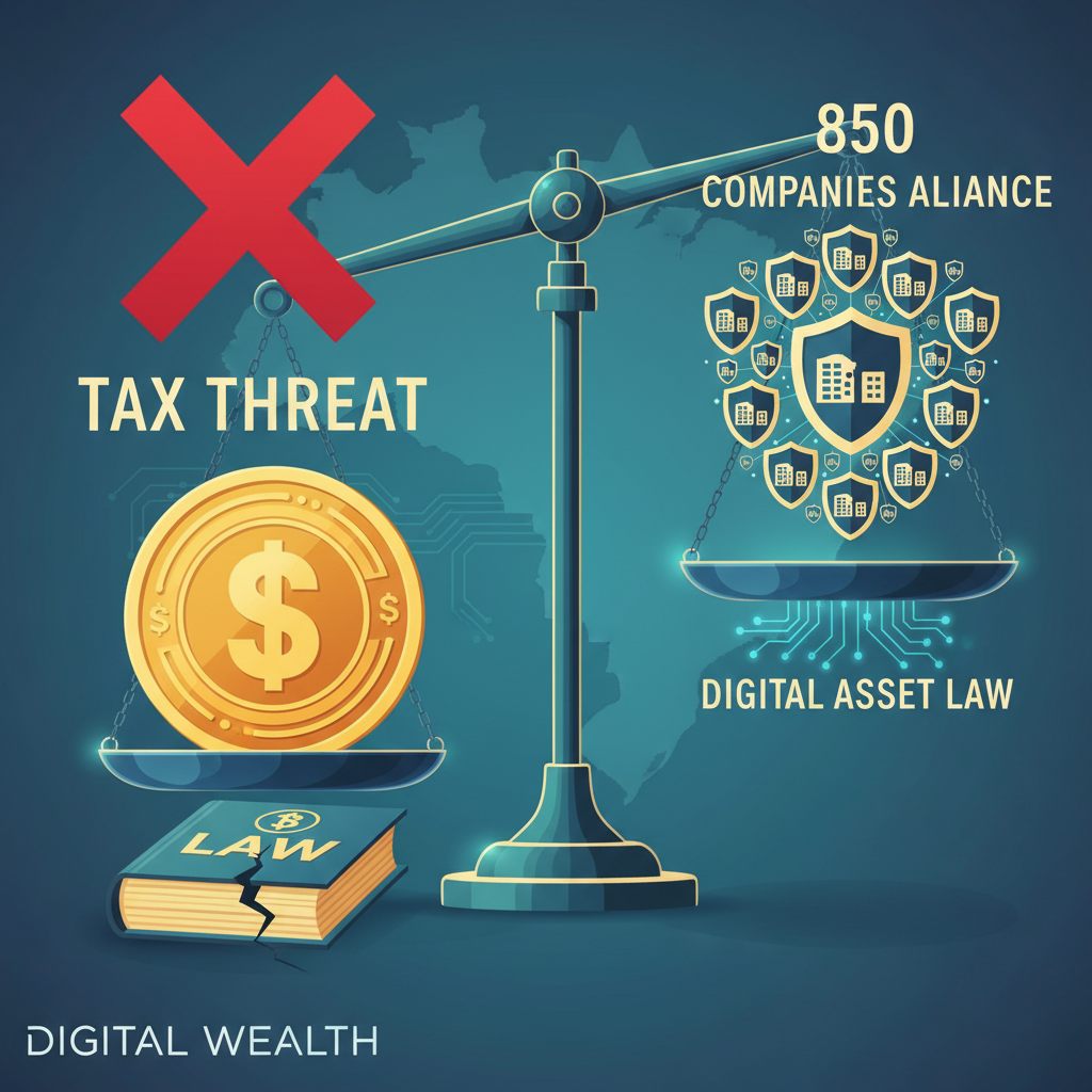 穩定幣稅賦威脅：巴西產業巨頭與850家公司立場對照解析