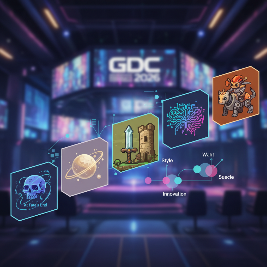 GDC 2026 五款值得期待的優秀獨立遊戲比較與差異分析
