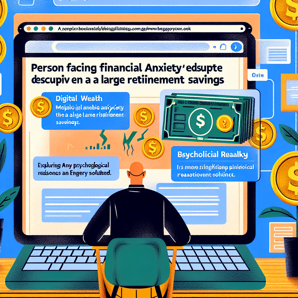 為何退休後即使有數百萬存款仍難擺脫現金流焦慮？一次搞懂心理原因與解決方案
