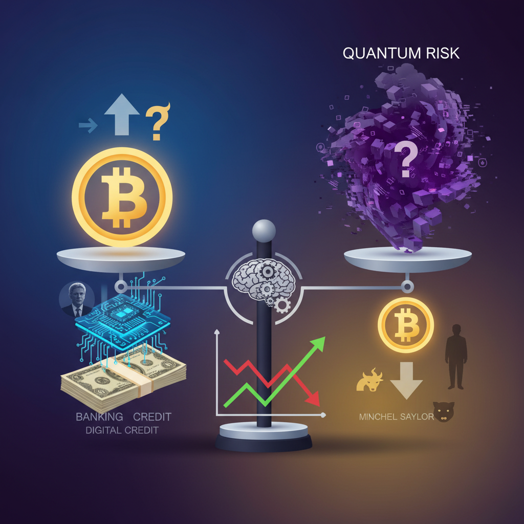 Michael Saylor說比特幣是否已見底？量子風險與市場催化劑差異比較