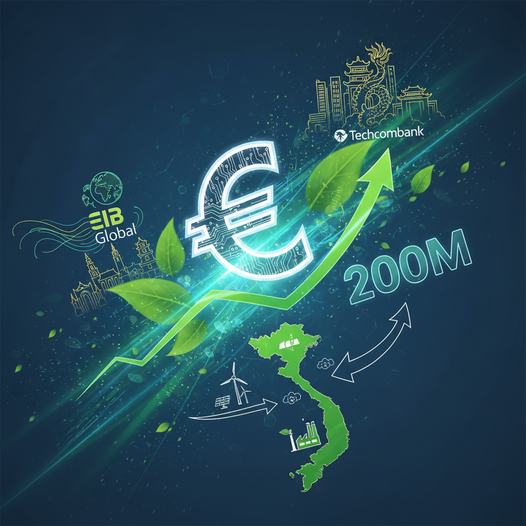 EIB Global 與 Techcombank 綠色信貸對照分析：2 億歐元投資越南綠色發展意義與差異