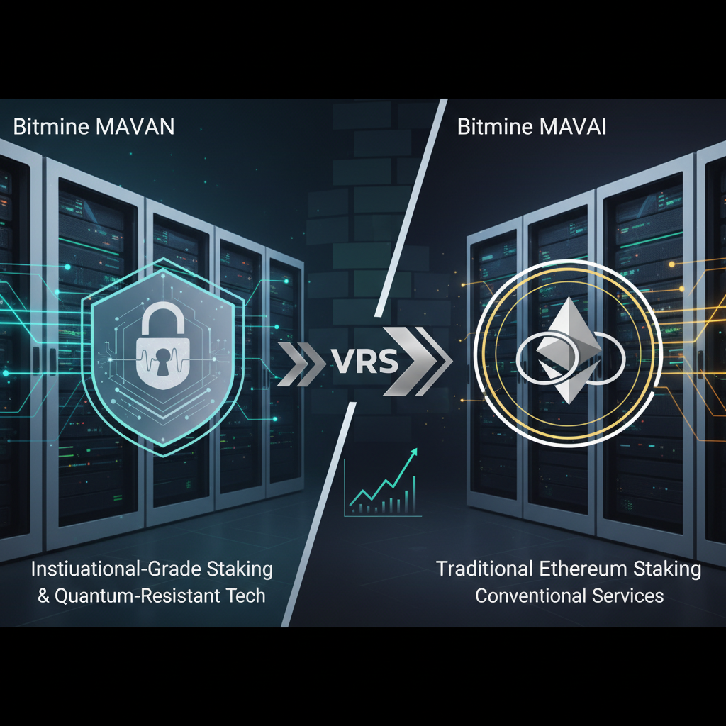 Bitmine MAVAN 平台 vs 傳統以太坊質押服務 差異比較解析