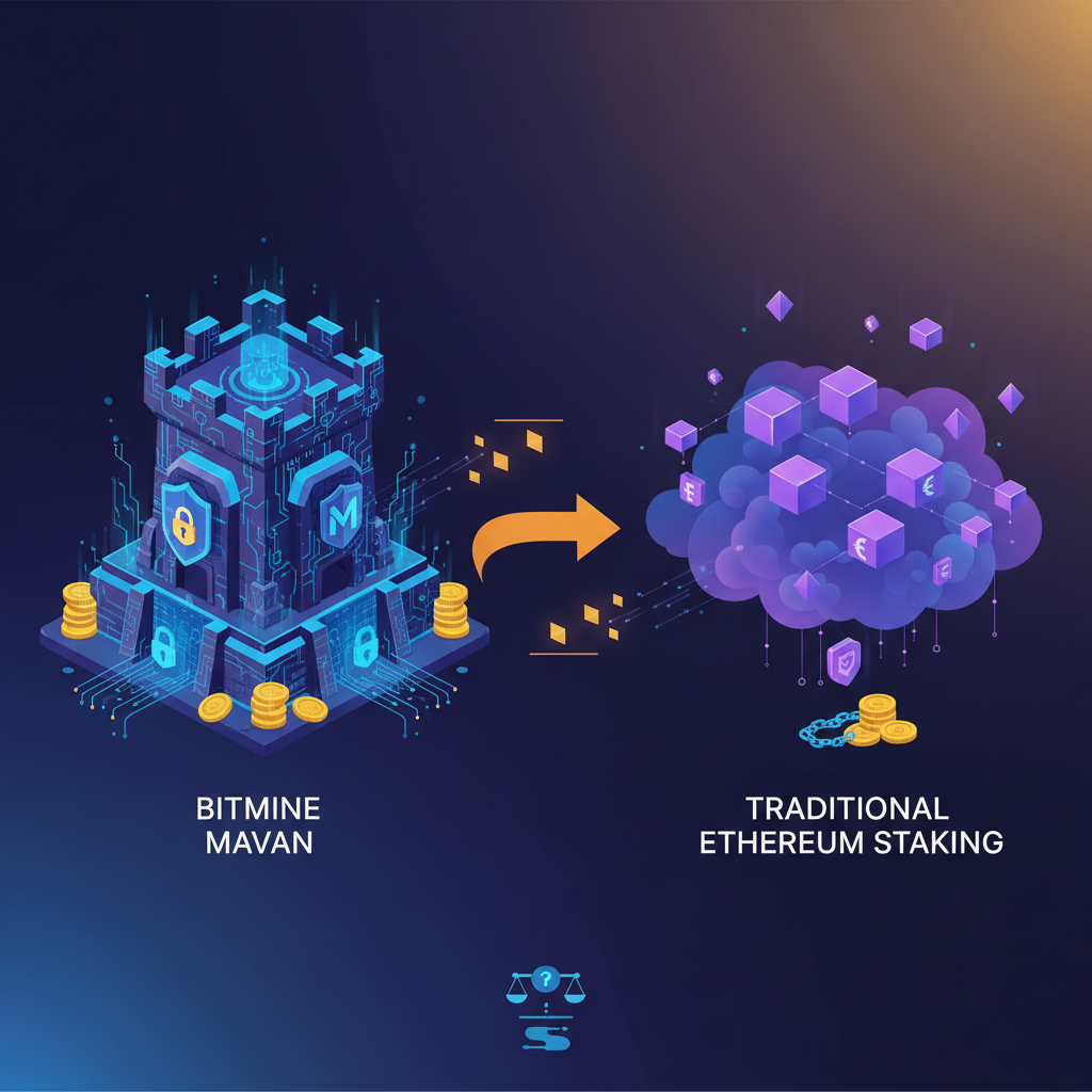 Bitmine MAVAN 平台與傳統以太坊質押服務的差異比較解析