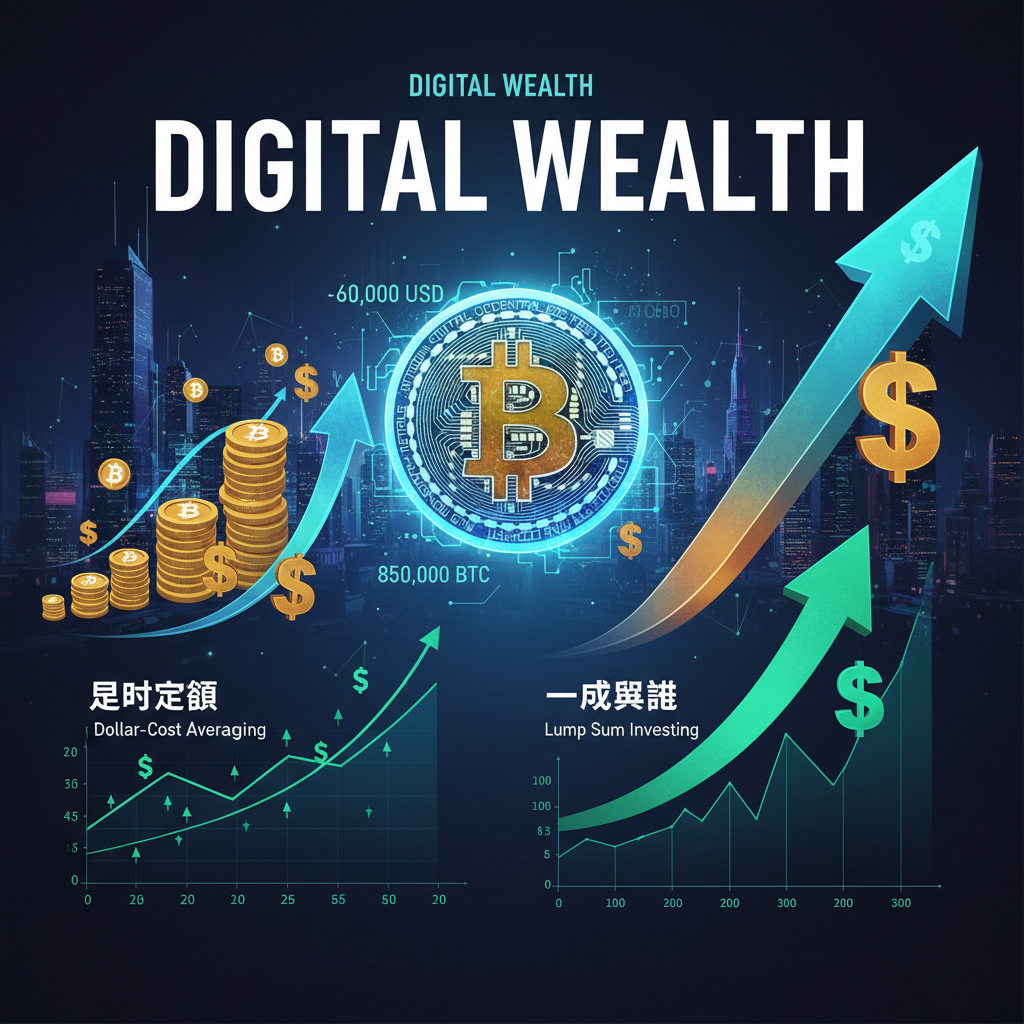 比特幣買家在 6 萬至 7 萬美元區間狂買近 85 萬 BTC：定期定額 vs 一次買進差異比較