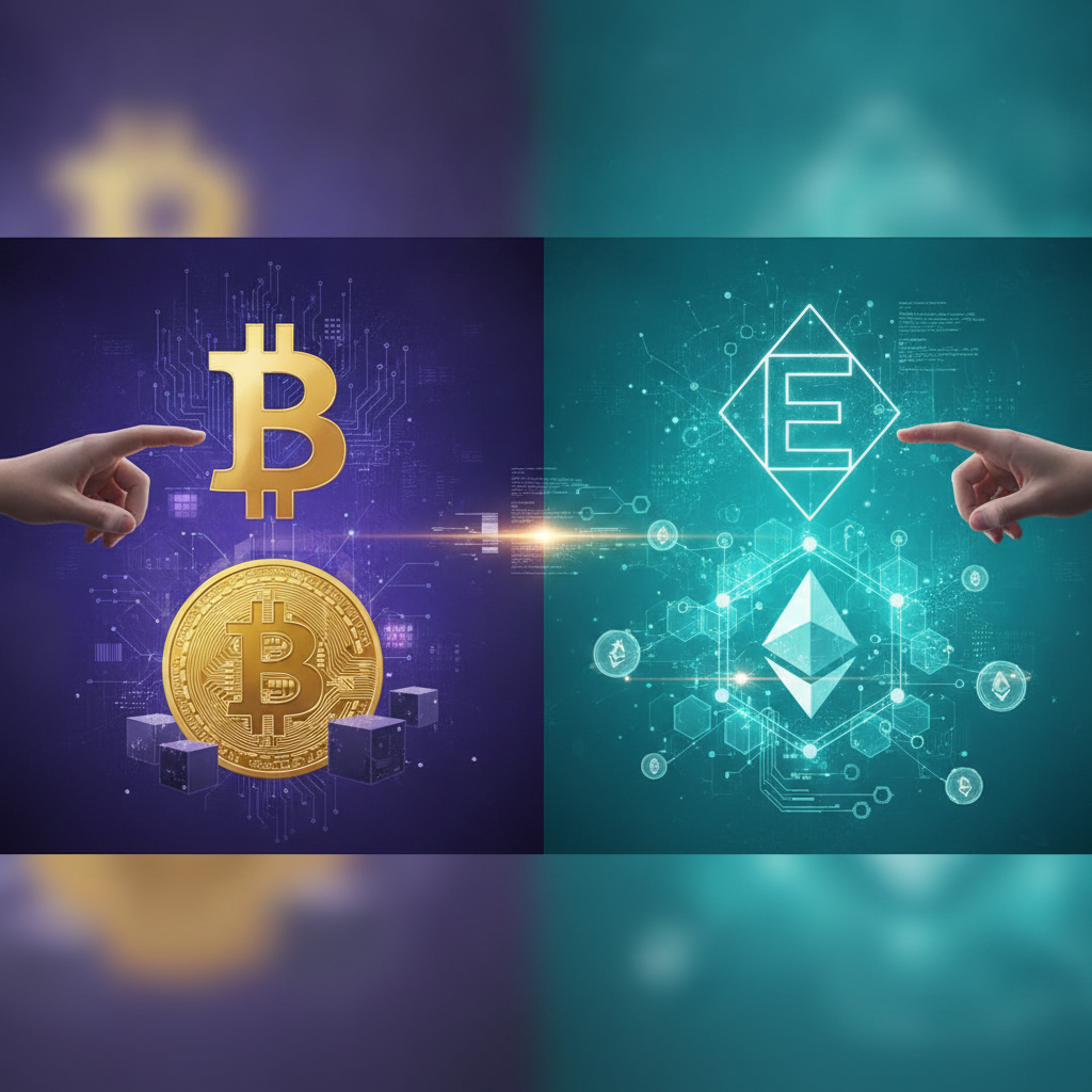 以太坊與比特幣差異比較：核心概念與應用解析