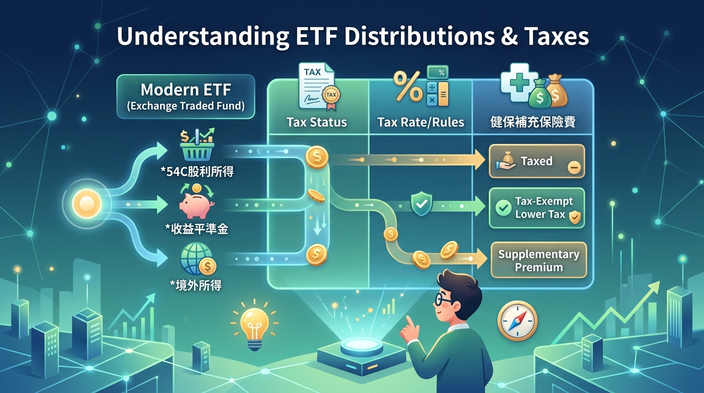 ETF 配息要繳稅嗎？完整表格解析配息明細常見所得代碼